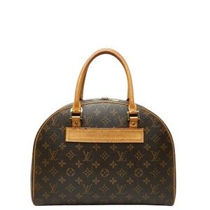 LOUIS VUITTON Brown Monogram Leather Bag
